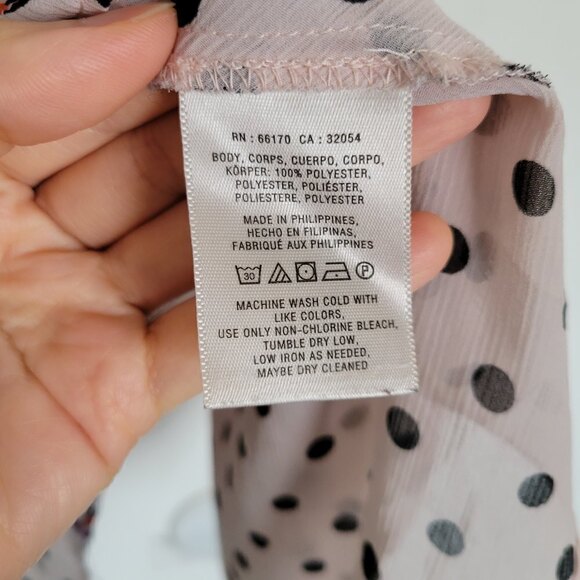 Anthropologie Vanessa Virginia Pink Floral Garden Pop Hankerchief Top Sz Medium - Picture 12 of 14